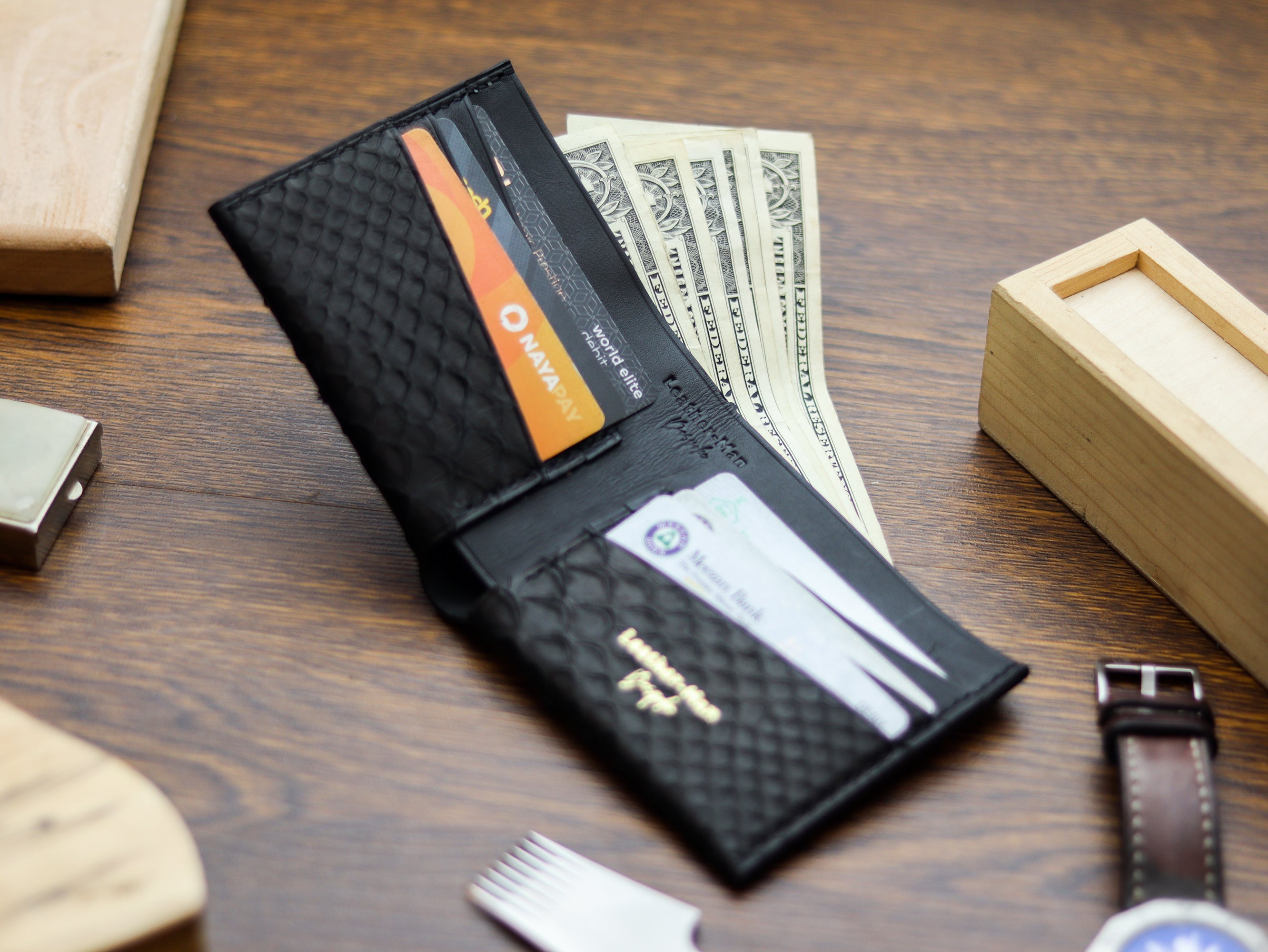 ATTICUS - RAVEN BLACK PYTHON SKIN